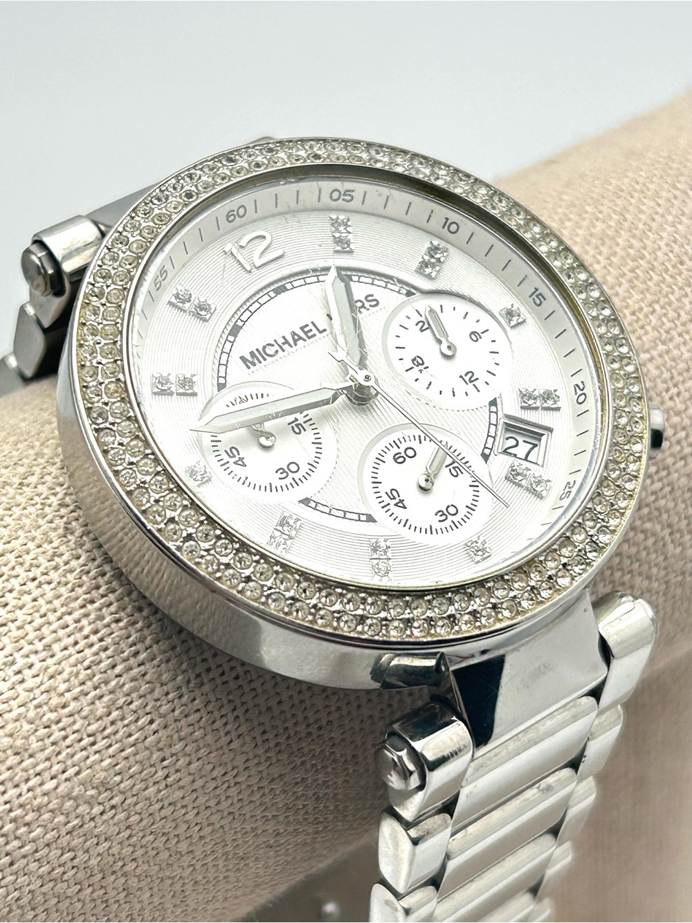 Michael Kors Parker Silver Watch